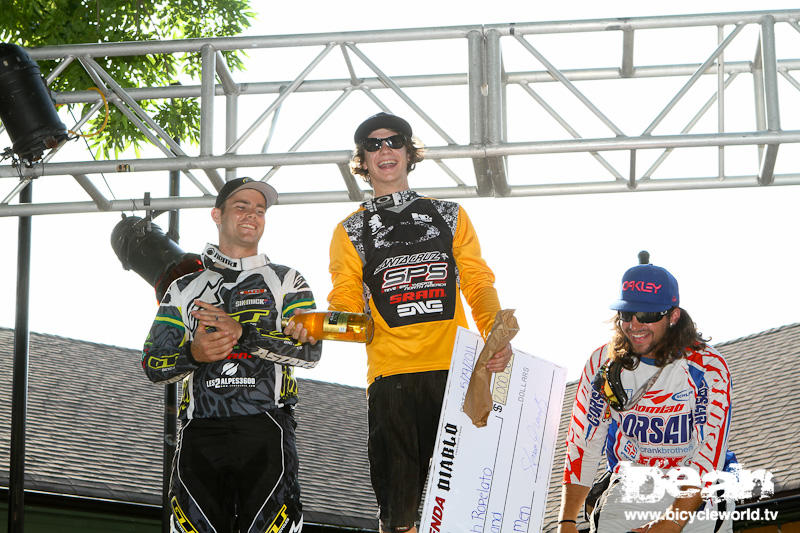 Slalom podium at US OPEN